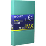 Sony BCT64MXL MPEG IMX Video Cassette, Large