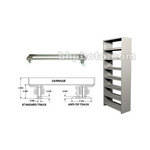 Winsted T2456 Deep DFM Add-On Cabinet (Gray)