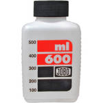 Jobo 600ml Scaled Storage Bottle (White)