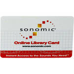 Sonomic Library Card