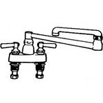 Arkay K-200D-J Hot & Cold Double Joint Swing Deck-Mount Faucet