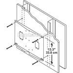 Peerless Industries External Wall Plate, Model WSP-425W  (White) 