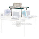 Bretford Shelf for 80" Trapezoid Tables - Grey w/ Polo