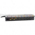 Monster-Power HTS850 Home Theater Surge Protector - 8 Outlets