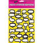 Pioneer Photo Albums SC-B6 Blank Comic Caption Stickers