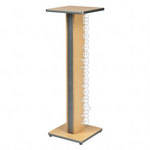 Raxxess ESS-42MSL - 42" Elite Speaker Stands - Pair (Maple)
