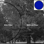 Kodak 3x3" (75mm) #47B Deep Blue Wratten Gel Filter