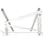 Delta Fixed Ceiling Rails - 6'