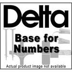 Delta Base for Numbers, Gray - 30" (76.2cm)