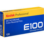 Kodak E100G 120 Ektachrome Color Slide Film (ISO-100) - Pro Pack 5 Rolls