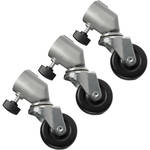 Impact Caster Set for Light Stands with 25mm Tubular Leg Ends