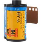 Kodak EPY 135-36 Ektachrome 64T Tungsten Color Slide Film (ISO-64)