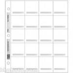 Savage Film-Vue Print Page - Holds 20 Mounted 35mm Slides - 100 Pack
