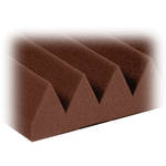 Auralex Studiofoam de 3 Polegadas (7,6cm) Wedge-24 (Marrom) - 8 Pe�as