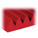 Auralex Studiofoam de 3 polegadas (7,6cm) Wedge-24 (Vermelho) - 8 Pe�as