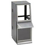 Winsted 1-Bay Base and 10.5" (26.67 cm) (6U) Slope Console, Model J8200