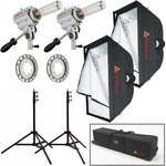 Photoflex Starlite QL Two Light Softbox Kit (120VAC)