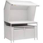 GTI CVX-3/SC  48 x 64" Viewing Station w/Storage Cabinet
