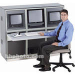 Winsted 3 Bay 19.25" (48.9 cm) Security Console, Model J8440