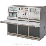 Winsted 3-Bay Base and 19.25" Console w/TruForm Work Surface, Model J8469