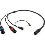 Remote Audio Betacam Breakaway Cable