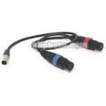 Remote Audio Link Cable for Shure FP33 to Sound Devices 442 / 302