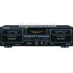 Pioneer CTW606DR Stereo Dual Well Cassette Recorder