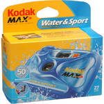 Kodak C�mera Descart�vel Max Water & Sport
