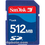 SanDisk 512MB Secure Digital (SD) Card 