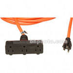 General Brand Cabo de Extens�o com 3 Tomadas - 25 p�s (7,62m)