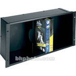 Middle-Atlantic 14 VHS Front Load Holder (Black Brush)