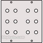 Raxxess BAN-6 Banana Jack Modular Connector Panel