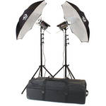 Photogenic Powerlight Solair 1000 W/S 2 Light Kit (120V)