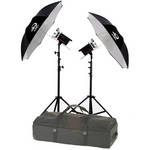 Photogenic PL10K Photogenic Two Monolight Travel Kit (120VAC)