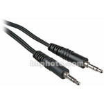 Hitachi Stereo Mini Male to Mini Male Cable - 9'