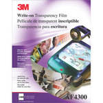 3M AF4300 Write-On Film (Trilingual) (100 Sheets)