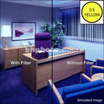 Cokin A720 Color Compensating CC05Y (Yellow) Resin Filter