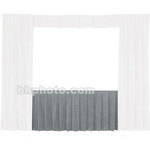 Da-Lite Fast-Fold Standard and Deluxe Skirt 41152