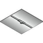 Advance CM-SCP Suspended Ceiling Plate (White)