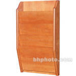 H. Wilson WMLW4O  4-Pocket Literature Display (Wall Model) - 14 x 24 x 3.75" (Oak)