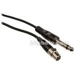 Anchor-Audio 6000-14P Miniature 4-pin XLR to 1/4" Cable