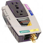 Monster-Power HTS200 Surge Protector - 2 Outlets, 2 Phone Line, 1 Coaxial