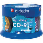 Verbatim Disco CD-R Digital Vinil Colorido (50)