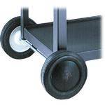 H. Wilson BWCAPTV  Big Wheels Kit for Plastic A/V Carts (Substitute for Standard 4" Casters)