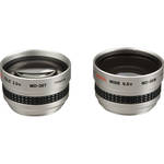 Kenko MD205S - Kit de Lente Telefoto 2.0x e Grande Angular 0.5x 