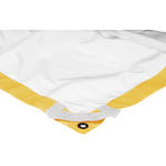 Matthews 6x6' Overhead Fabric - White Artificial Silk