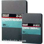 Maxell D2M-64M D2 Video Cassette, Medium Shell