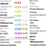 Applied Magic Foto Frames & Fonts for Screenplay and Sequel