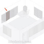 Studio-Panel Absorber Acoustic Absorption Panel (Silver Papier)
