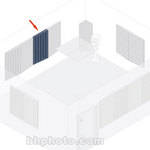 Studio-Panel Diffuser Mid-Range and High-Frequency Diffuser (Wedgewood)